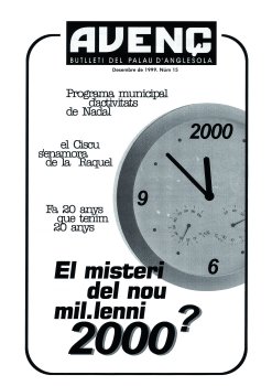 Avenç del Palau d'Anglesola - núm. 77