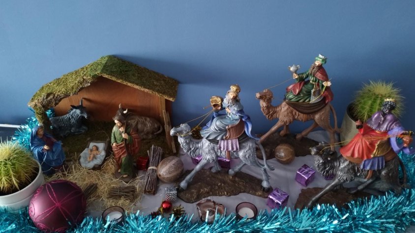 La Montse Dalmau és de pessebre i d'arbre de Nadal!