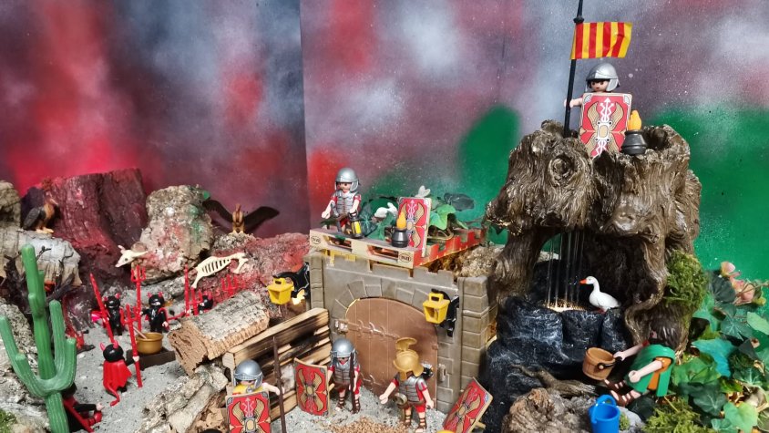 El Geroni Camps i família són de pessebre i Tió!