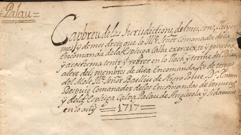 Presentació de la digitalització dels Capbreus