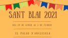 Programa de la festa major de sant Blai 2021