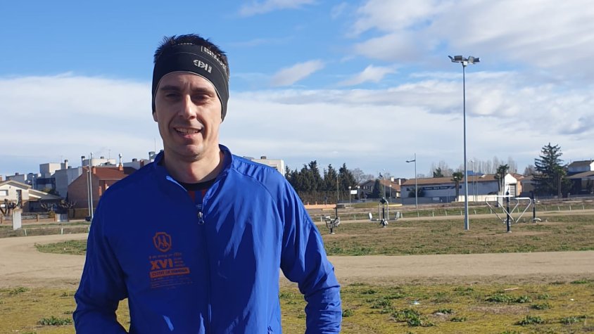 El Jordi Tomàs surt pel terme a fer una marató
