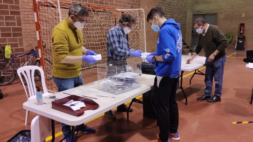 Resultats de les eleccions 14 F al Palau d'Anglesola