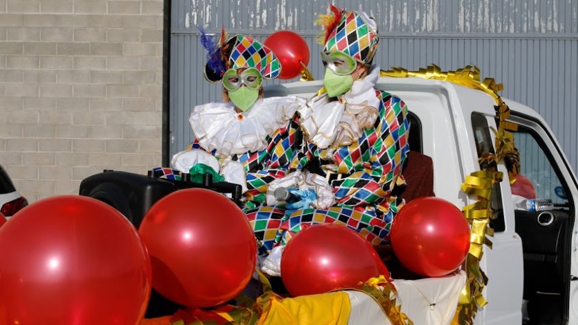 Les Reines del Carnestoltes 2021 al Palau d'Anglesola