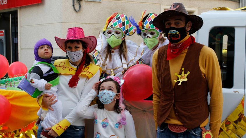 Carnestoltes 2021 al Palau d'Anglesola