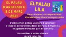 8 de març,  Dia Internacional de les Dones al Palau d'Anglesola: El Palau lila