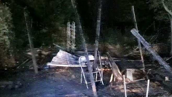 Vandalisme aquesta nit al Palau d'Anglesola