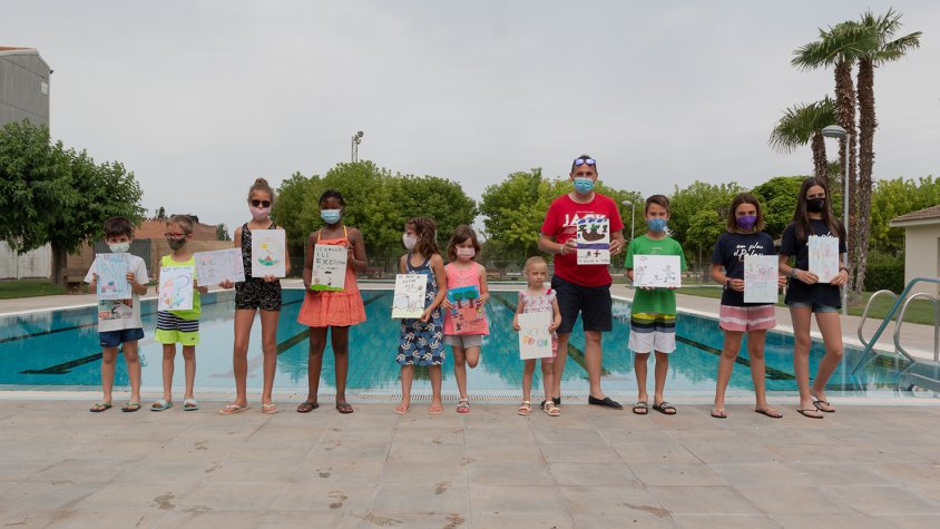 Al Palau d'Anglesola inaugurem piscines amb civisme!