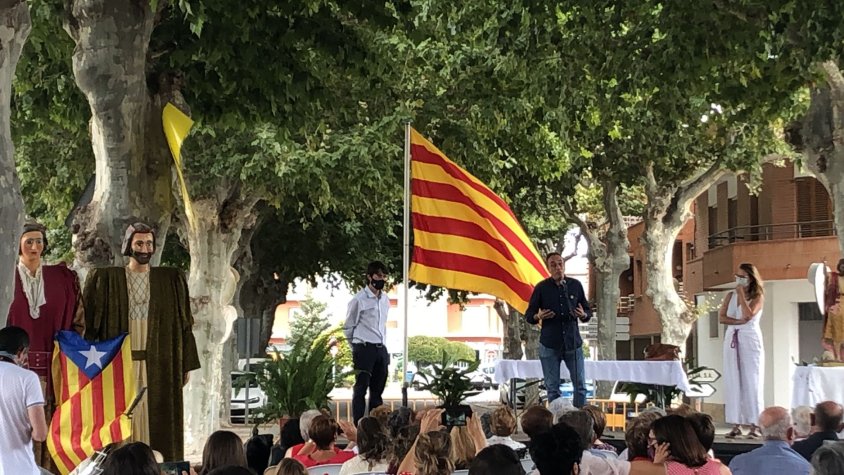 Festa major Estiu 2021: Pregó de festes a càrrec de la Sra. Meritxell Serret i el Sr. Josep Rull