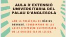 Presentació de l'aula d'extensió universitària del Palau d'Anglesola