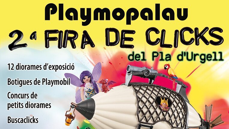 PlaymoPalau 2a. Fira de Clicks del Pla d'Urgell