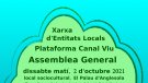 Assemblea anual de la Xarxa d'entitats locals Plataforma Canal Viu