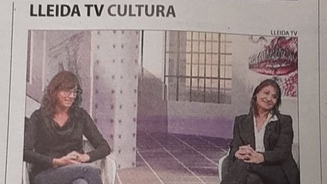 Balbina Escolà, directora del Centre de Normalització Lingüística de Lleida, a Lleida TV