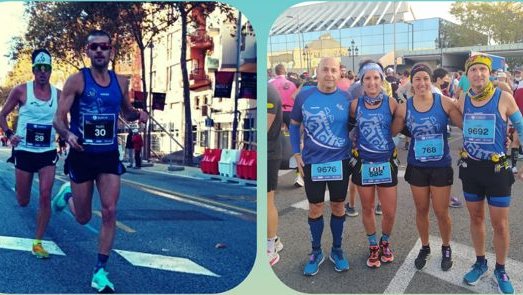 Palauanglesolins a la Marató de Barcelona 2021