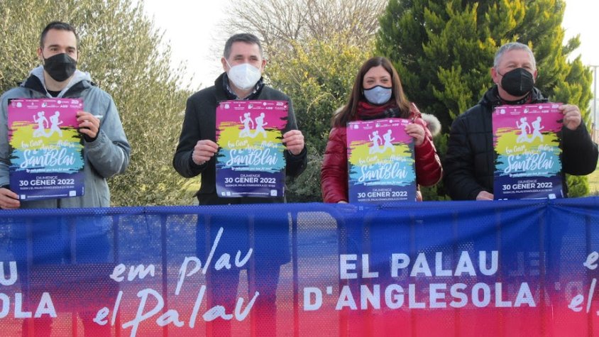 Roda de premsa - presentació de la 6a Cursa de Sant Blai del Palau d'Anglesola