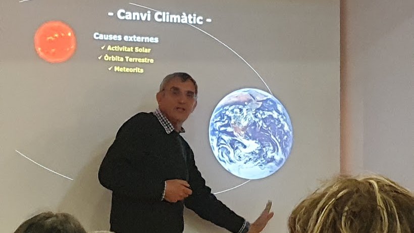 Delfí Sanuy sobre el canvi climàtic: "La modificació dels corrents marins ens porta a un escenari inquietant per al futur del moltes regions del planeta"