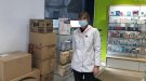 Uns 170 kg de material sanitari recollit a la Farmàcia Esquerda