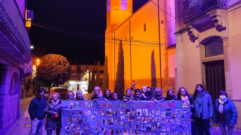 8 de març al Palau d'Anglesola 