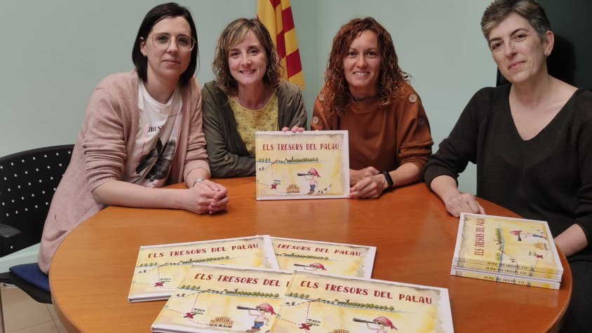 Diada de Sant Jordi: presentació del conte "Els tresors del Palau"