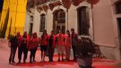 La Casa de la Vila s'il·lumina de vermell en el Dia Mundial de la Creu Roja