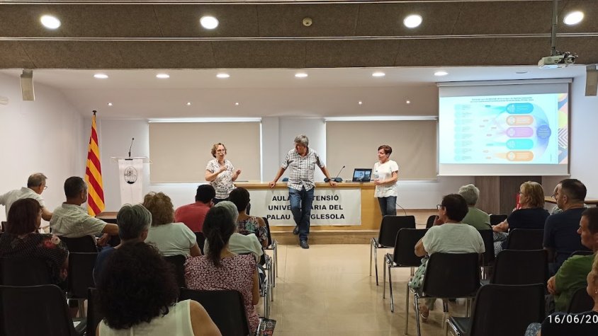 L'Aula Universitària del Palau d'Anglesola acaba el curs amb la conferència "Economia Circular i Bioeconomia"