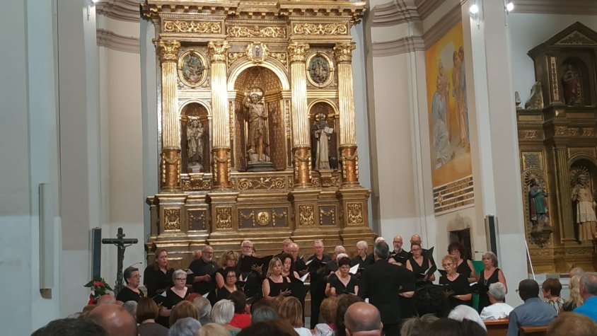 El concert de la Coral Joia de Maig d'Anglesola