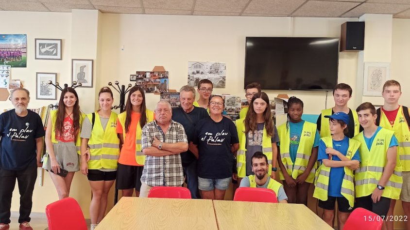 Segon dia de trobada intergeneracional entre el jovent de Fet a Jova i Llar de Jubiltats