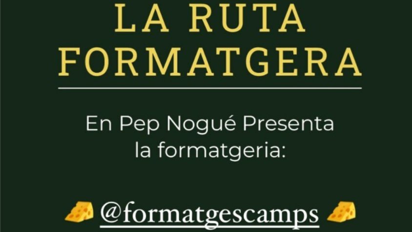 Formatges Camps al programa Ruta Formatgera de Catalunya Ràdio