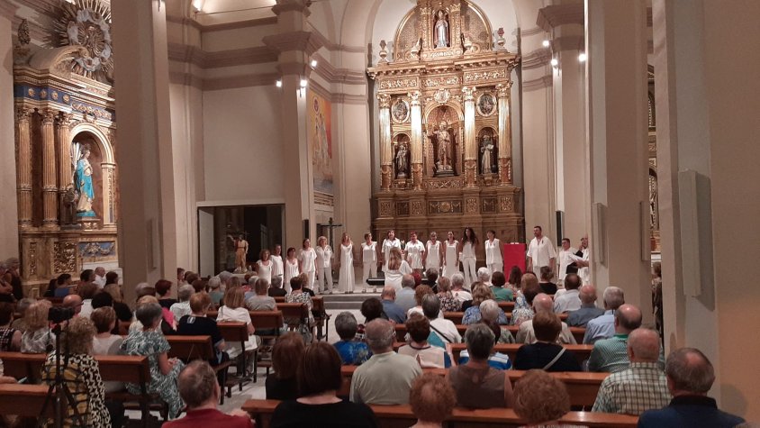 Concert amb el cor Banaha de Bellvís