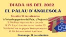 Activitats de la DIADA 11 SETEMBRE al Palau d'Anglesola