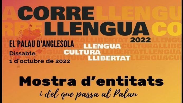 El vídeo de la mostra d'entitats del Palau d'Anglesola al Correllengua 2022