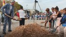 Es posa la primera pedra de l'escola Arnau Berenguer i de la nova llar d'infants del Palau d'Anglesola