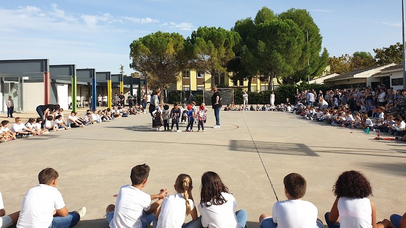Castanyada a l'escola Arnau Berenguer del Palau d'Anglesola