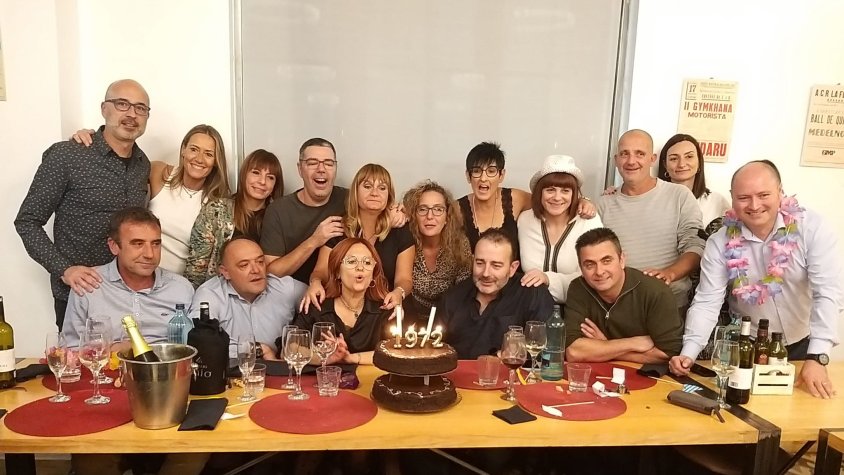 Felicitacions a la colla del 1972