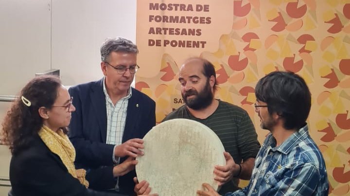 Roda de premsa de presentació de la 8a  Mostra de Formatges Artesans de Ponent del Palau d’Anglesola