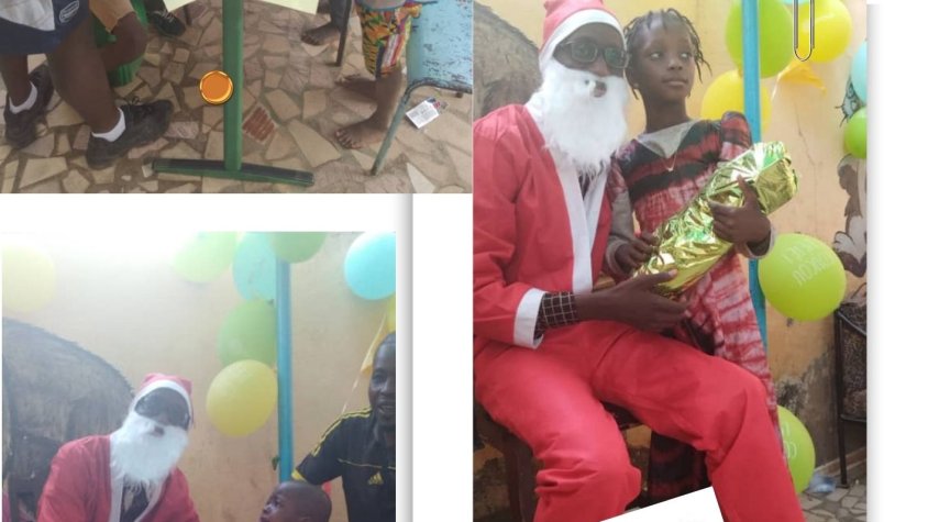 El Pare Noel també va arribar a Assoureme