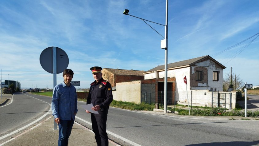 El Palau d'Anglesola és el primer municipi del Pla d'Urgell en comptar amb càmeres lectores de matrícules