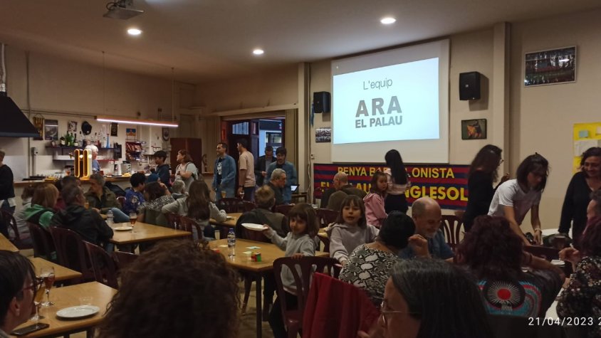 Presentació de l'equip de la candidatura ARA EL PALAU