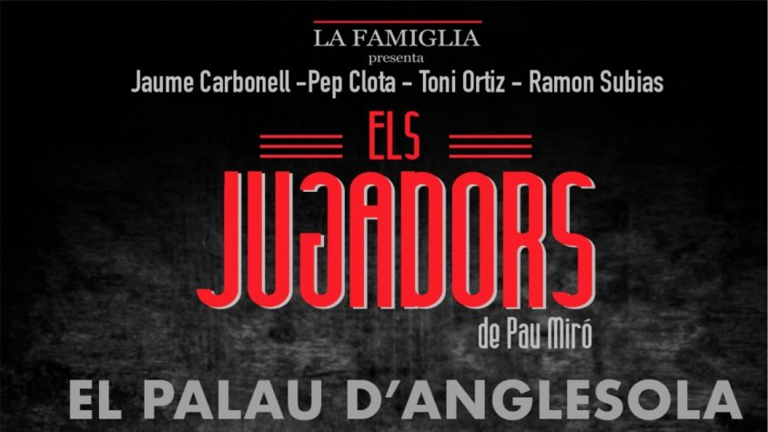 Diumenge 7 de maig al Palau d'Anglesola: Clean Up Day (matí) i teatre "Els jugadors" (tarda)