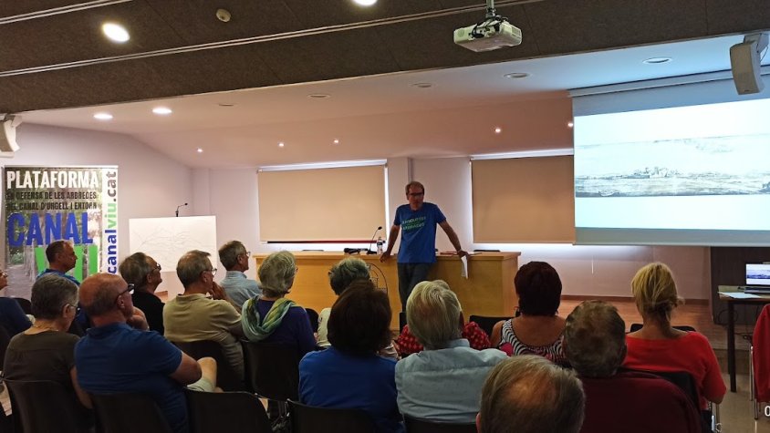 Xerrada "Els rius de la Plana d'Urgell" a càrrec de Josep Maria Falip