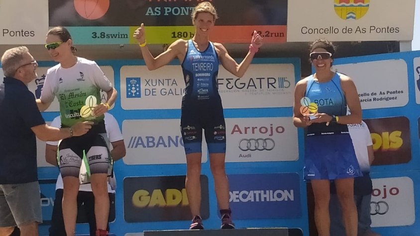 Laura Bota, 3a al Triatló de As Pontes (Galícia)