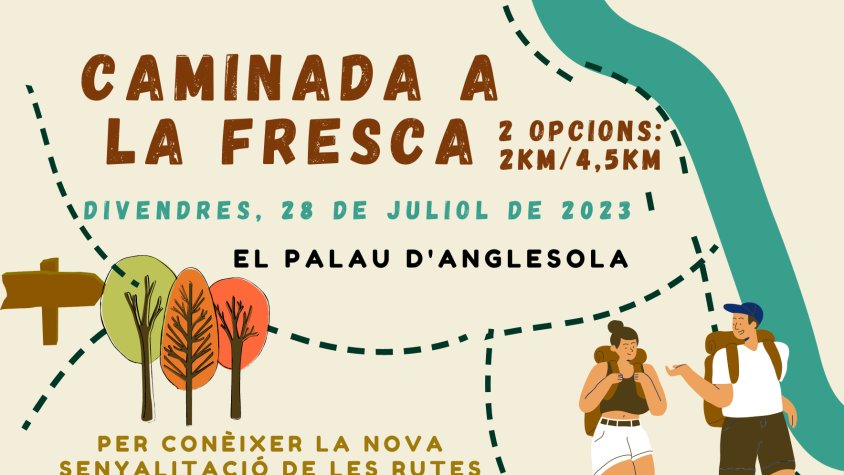 Estrena de noves rutes a la banqueta i inauguració del monument al pelegrí