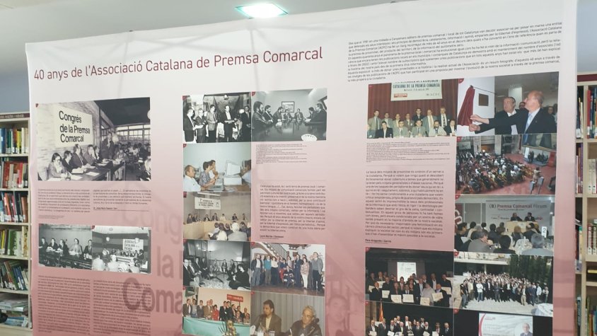 Divendres a les 19.30 h inaugurem l'exposició dels 40 anys al Palau d'Anglesola