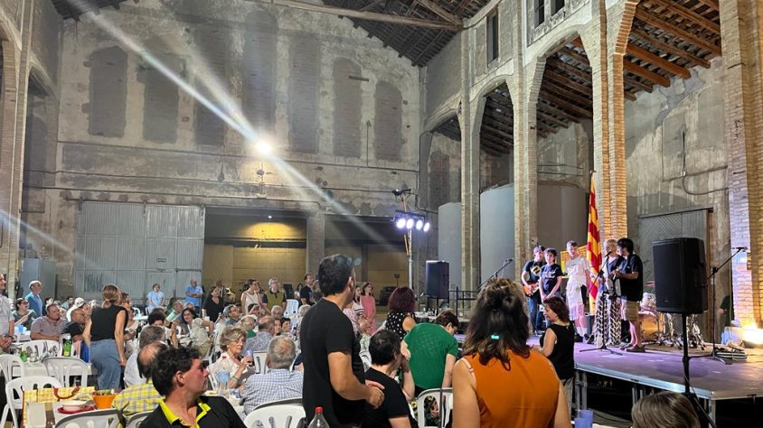 La Diada 11 de Setembre al Palau d'Anglesola