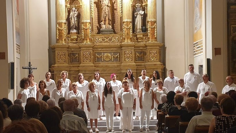 Excel·lent concert del Cor Banaha de Bellvís al Palau d'Anglesola