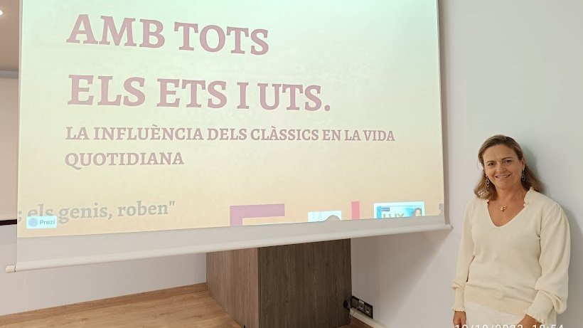Flora Grífol: "Amb el pas del temps hem perdut la consciència de l'origen clàssic de molts conceptes"