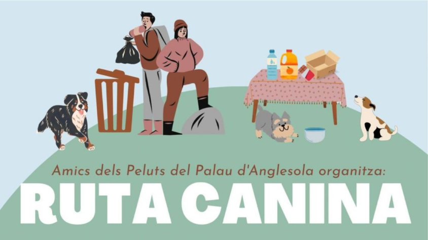 El 12 de novembre segona ruta canina del Palau d'Anglesola