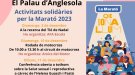 Activitats solidàries per la Marató 2023 al Palau d'Anglesola