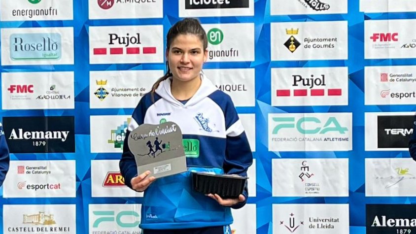 Mar Serrano va ser la 1a classificada en la cursa de 5 km