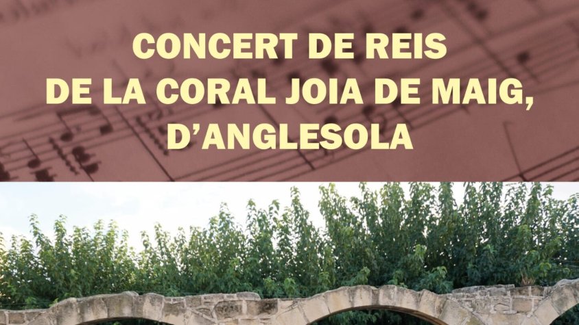 Concert de Reis de la Coral Joia de Maig d'Anglesola a l'església del Palau d'Anglesola